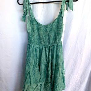 Women’s size medium tie mini baby doll dress